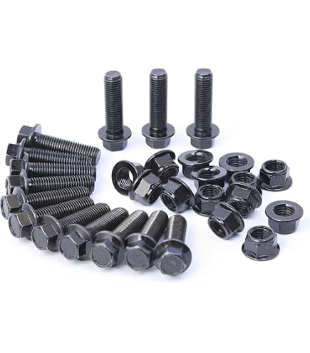 Amazon.com: Polaris Hex Flange Screw, 11 mm x 1.25 mm x 150 mm